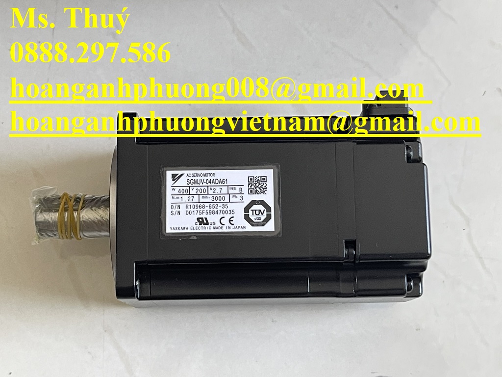 Động cơ Yaskawa SGMJV-04ADA61 - Chính hãng - Toàn Quốc